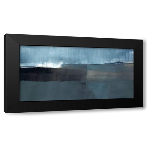 Spatial Composition 13.10.2019 Black Modern Wood Framed Art Print by Villafane, Stephane