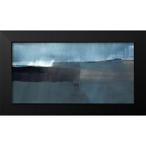 Spatial Composition 13.10.2019 Black Modern Wood Framed Art Print by Villafane, Stephane