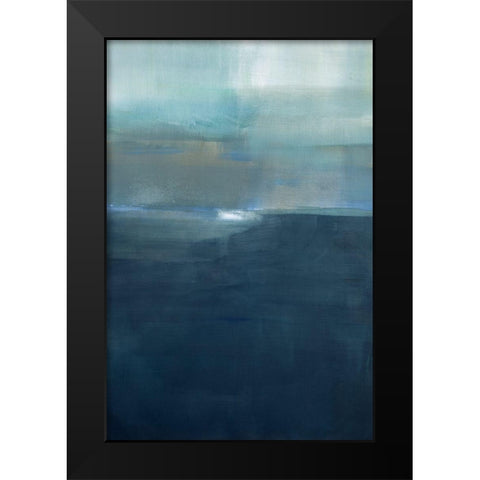 Spatial Composition 18.10.2019 Black Modern Wood Framed Art Print by Villafane, Stephane