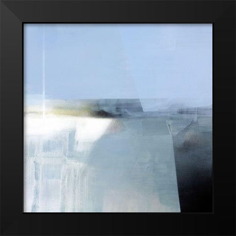 Spatial Composition 26.04.2018 Black Modern Wood Framed Art Print by Villafane, Stephane