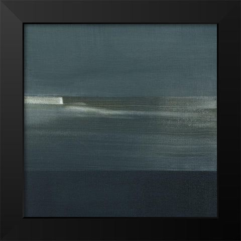 Spatial Composition 10.02.2018 Black Modern Wood Framed Art Print by Villafane, Stephane