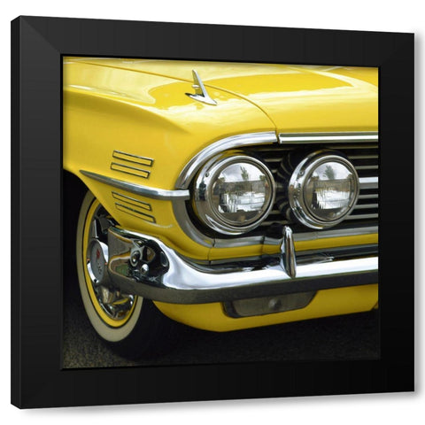 Sunburst El Camino Black Modern Wood Framed Art Print with Double Matting by Vargas, Carlos