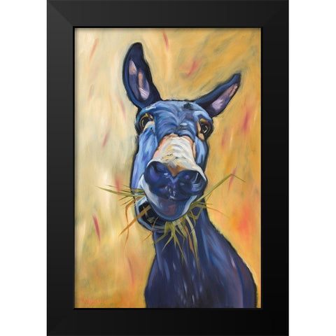 Jackson Black Modern Wood Framed Art Print by Wronski, Kathryn