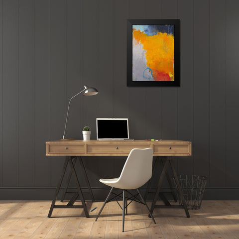Secrets Black Modern Wood Framed Art Print by Wakefield, Martha