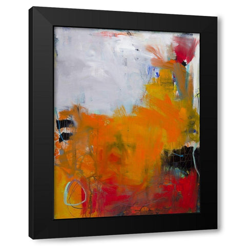 Seer Black Modern Wood Framed Art Print with Double Matting by Wakefield, Martha