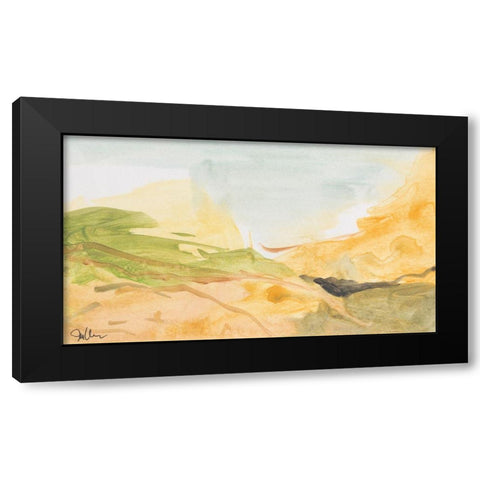 Through the Silence Black Modern Wood Framed Art Print by Weiss, Jan
