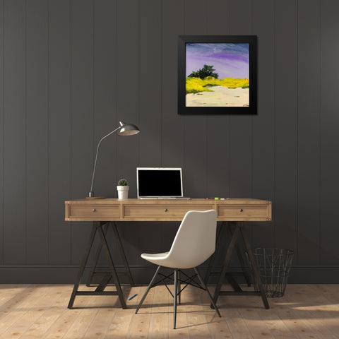 Ever Changing Black Modern Wood Framed Art Print by Wakefield, Martha