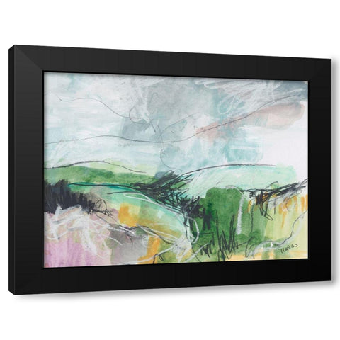 The Mystery Which Binds Black Modern Wood Framed Art Print by Weiss, Jan