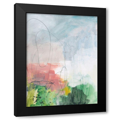When Nature Sleeps Black Modern Wood Framed Art Print by Weiss, Jan