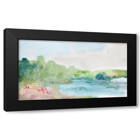 A Dream within a Dream Black Modern Wood Framed Art Print by Weiss, Jan