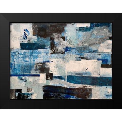 Becoming Black Modern Wood Framed Art Print by Weaverling, Julie