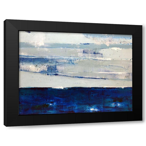 I Always Return to the Sea Black Modern Wood Framed Art Print by Weaverling, Julie