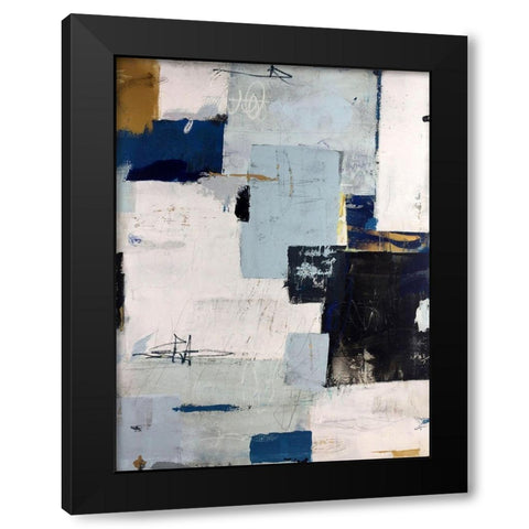 Moments in Time Black Modern Wood Framed Art Print with Double Matting by Weaverling, Julie