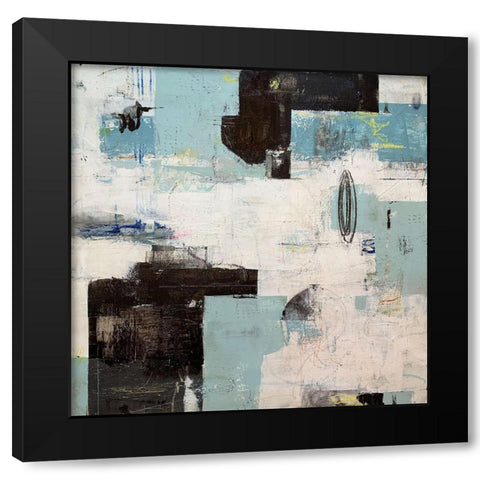 Once Upon a Time Black Modern Wood Framed Art Print with Double Matting by Weaverling, Julie