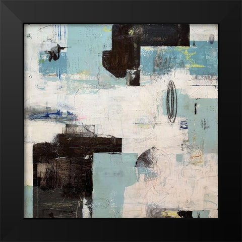 Once Upon a Time Black Modern Wood Framed Art Print by Weaverling, Julie