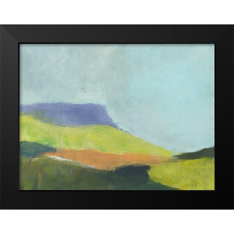 PCH 2 Central Coast Black Modern Wood Framed Art Print by Weiss, Jan