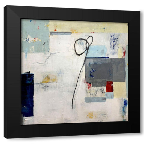 Home Free Black Modern Wood Framed Art Print with Double Matting by Weaverling, Julie