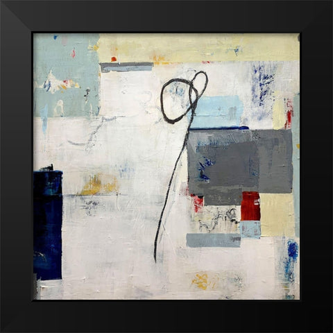 Home Free Black Modern Wood Framed Art Print by Weaverling, Julie