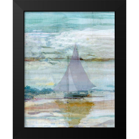 Twilight Evening Black Modern Wood Framed Art Print by Wiley, Marta