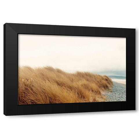 White Oceans 11 Black Modern Wood Framed Art Print with Double Matting by Winstanley, Ian