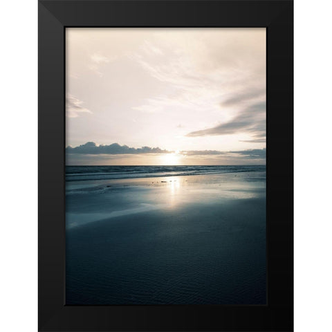 Ocean 22 Black Modern Wood Framed Art Print by Winstanley, Ian