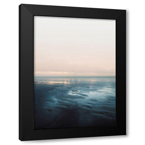 Ocean 29 Black Modern Wood Framed Art Print with Double Matting by Winstanley, Ian