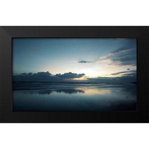 Ocean 23 Black Modern Wood Framed Art Print by Winstanley, Ian