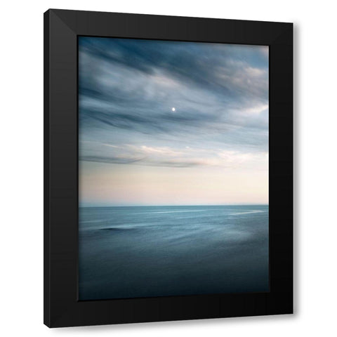Ocean 7 Black Modern Wood Framed Art Print by Winstanley, Ian