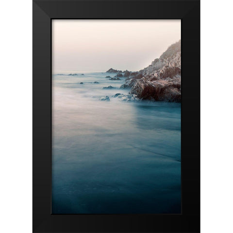 Ocean 3 Black Modern Wood Framed Art Print by Winstanley, Ian