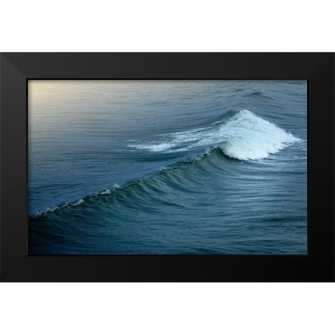Ocean 2 Black Modern Wood Framed Art Print by Winstanley, Ian