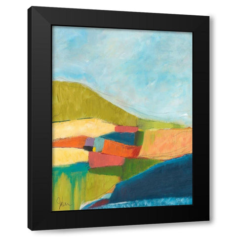 Nature Will Not Tell Black Modern Wood Framed Art Print by Weiss, Jan