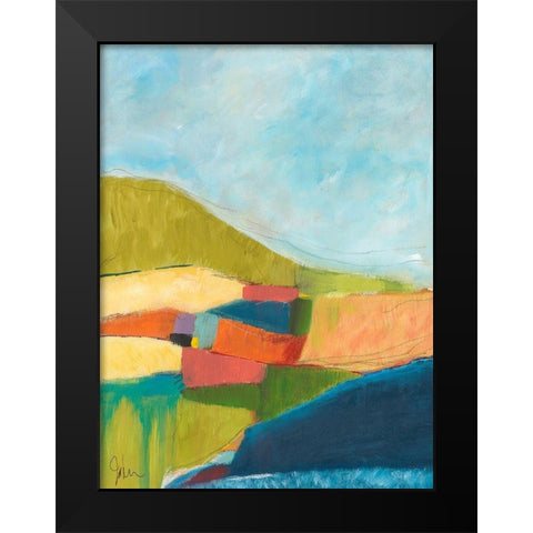 Nature Will Not Tell Black Modern Wood Framed Art Print by Weiss, Jan