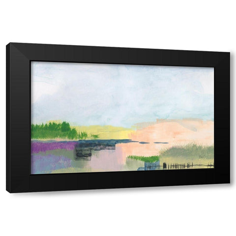 In The Desert Quiet 2 Black Modern Wood Framed Art Print with Double Matting by Weiss, Jan