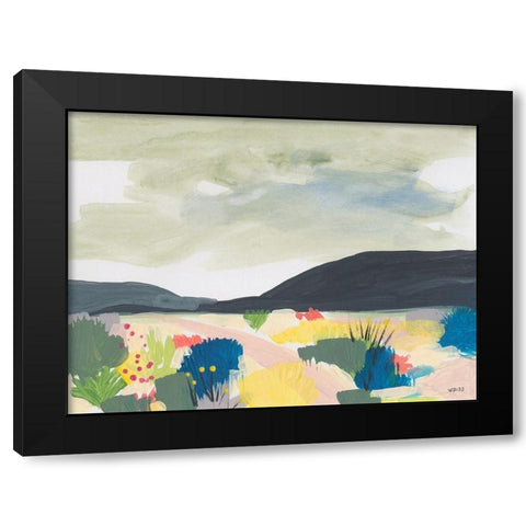 Take Root In The Arid Soil 1 Black Modern Wood Framed Art Print with Double Matting by Weiss, Jan