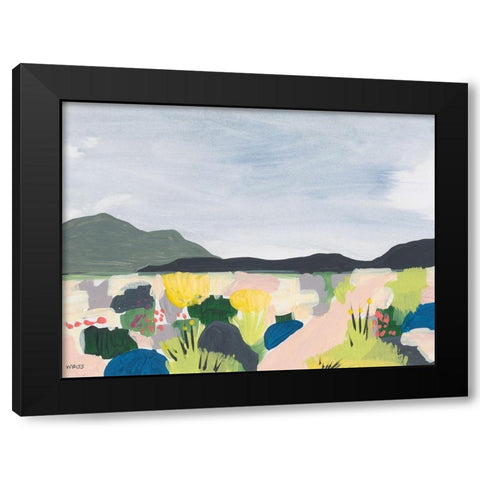 Take Root In The Arid Soil 3 Black Modern Wood Framed Art Print by Weiss, Jan