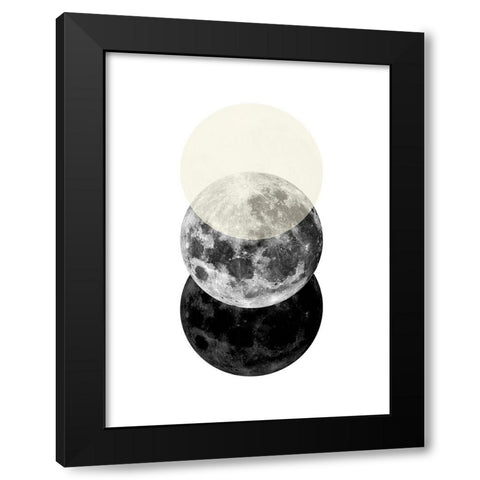 Black Beige No. 3 Black Modern Wood Framed Art Print by Wong, Brandon