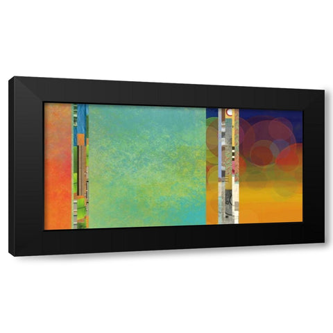 Nighttime One Black Modern Wood Framed Art Print with Double Matting by Weiss, Jan