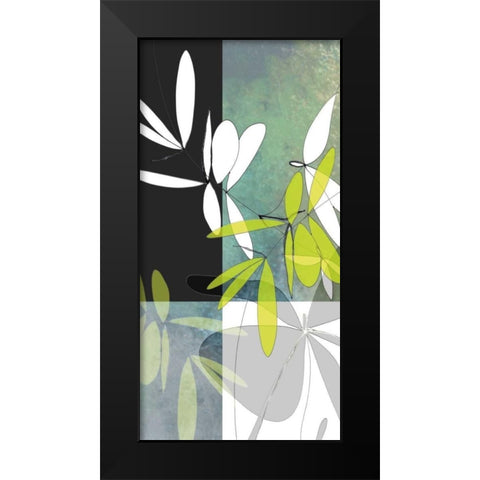 Dusk Black Modern Wood Framed Art Print by Weiss, Jan