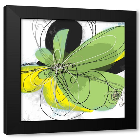 Joyful Soul 1 Black Modern Wood Framed Art Print by Weiss, Jan