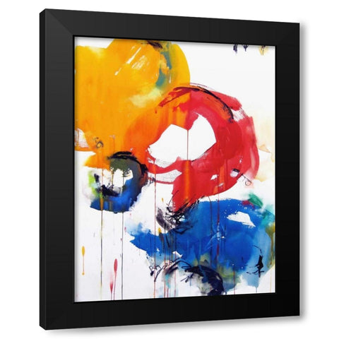 My Mothers Teeth Black Modern Wood Framed Art Print by Weil, Emily