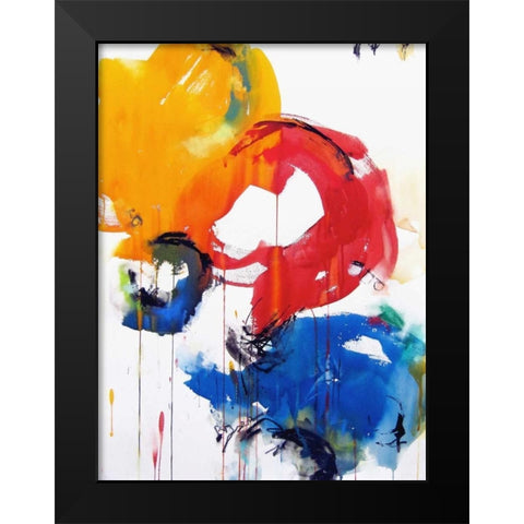 My Mothers Teeth Black Modern Wood Framed Art Print by Weil, Emily