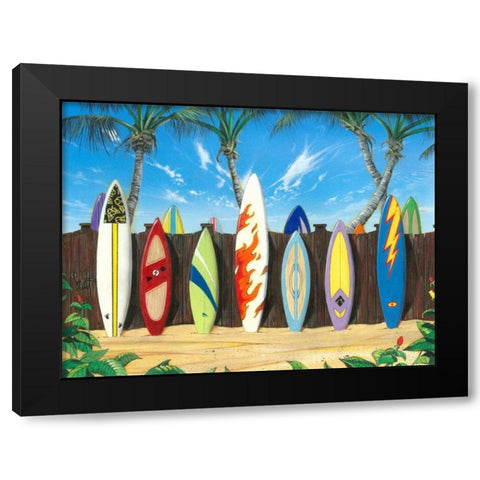 Back to Back Champions Black Modern Wood Framed Art Print with Double Matting by Westmoreland, Scott
