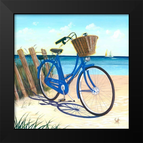Blue By You Black Modern Wood Framed Art Print by Westmoreland, Scott