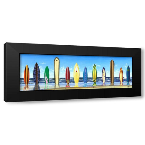 Board Stiff Black Modern Wood Framed Art Print with Double Matting by Westmoreland, Scott