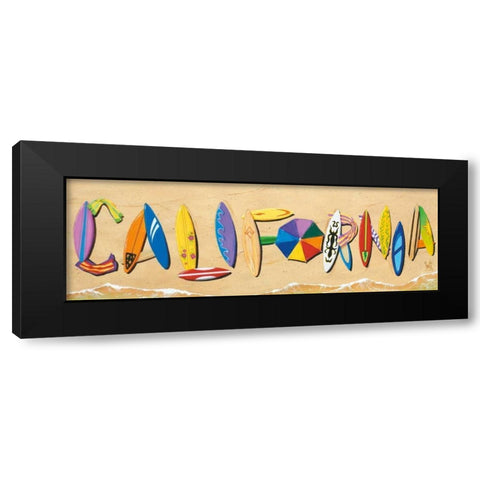 California Black Modern Wood Framed Art Print with Double Matting by Westmoreland, Scott