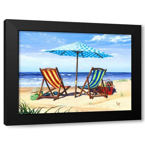 Made in the Shade Black Modern Wood Framed Art Print with Double Matting by Westmoreland, Scott