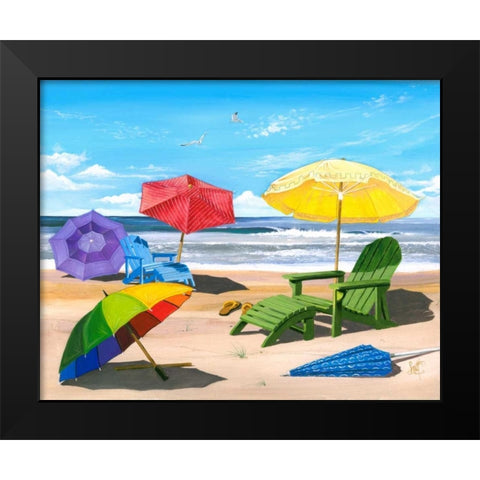 Sun Screen Black Modern Wood Framed Art Print by Westmoreland, Scott