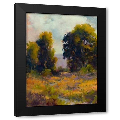 Eucalyptus Path Black Modern Wood Framed Art Print by Weil, Alice