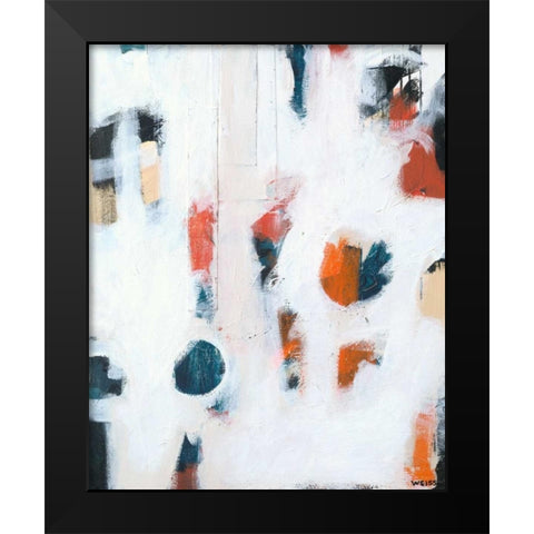 Outside Over There 1 Black Modern Wood Framed Art Print by Weiss, Jan
