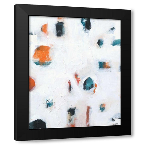 Outside Over There 2 Black Modern Wood Framed Art Print by Weiss, Jan